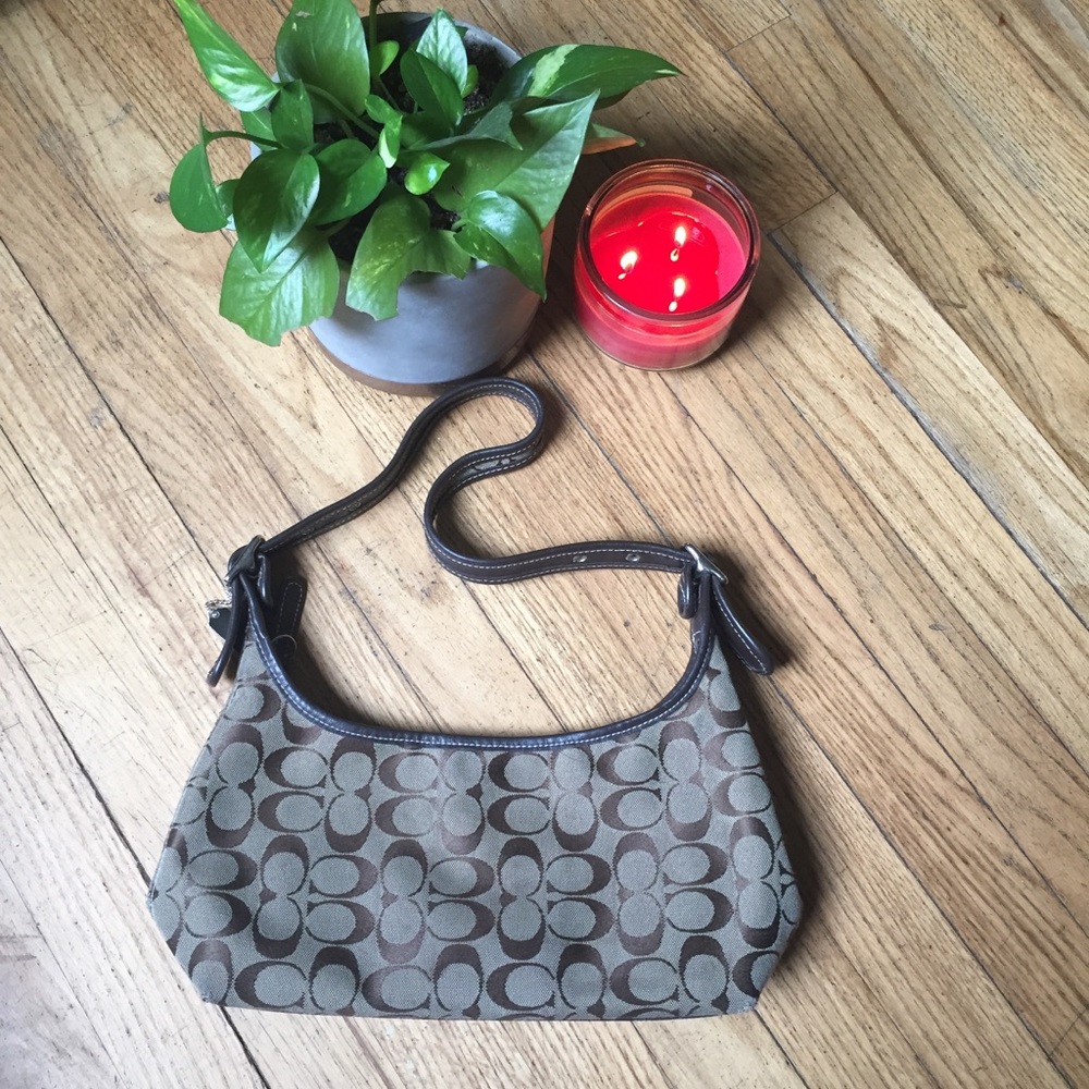 Small Coach hobo bag